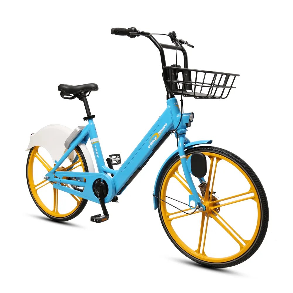 TXED Original Factory 36V 250W E Sharing Bike City Ebike APP Control China Electric Bike